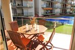 MAR MESTRAL B8-Apartamento con piscina y parking en Roses