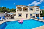 Sol Mar - sea view holiday home with private pool in Benissa