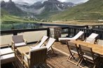 Apart chic renove avec terrasse vues lac plein sud proche aux pistes