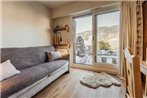 Cozy furnished apartment terrace with a magnificent view of the mountains