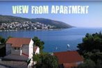 Apartment in Okrug Gornji with sea view