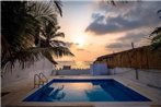 Beachfront pool villa Myconos