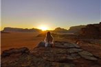 Wadi Rum camels camp