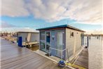 Modern Houseboat in Marina of Volendam with Swimming Pool