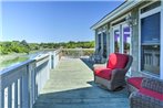 Riverfront N Myrtle Beach Home with Floating Dock!