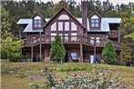 Grand Ellijay Cabin with Mountain Views and Pool Table!