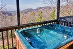 Smoky Mtn Cabin with Hot Tub and View
