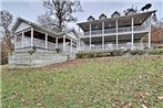 Waterfront Beaver Lake House with Deck and Fire Pit!