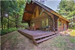 Evolve Secluded Log Cabin in NW Michigan with Deck