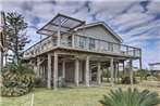 Updated Galveston Home with Deck - 150 Ft to Beach!