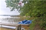 Gould City Lakefront Hideaway with Dock and Rowboat!