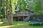 Waterfront Luck Cabin with Bone Lake Views and ZipLine!