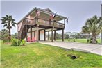 Galveston Home with Canal View quarter Mi to the Beach!