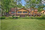 Large Home on Lake Edward with Deck and Fire Pit!