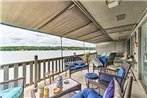 Lakefront Hot Springs Condo with Dock and Balcony