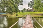 Lakefront Hot Springs Home with Hot Tub and Dock!