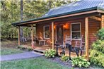 Smoky Mountain Rustic Log Cabin with Furnished Patio