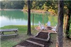 Smoky Mtn Lakefront Cabin with Hot Tub and Fire Pit!