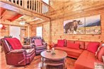 Cabin with Hot Tub and Game Room Less Than 7 Mi to Main Strip!