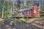 Quaint Northwood Lake Log Cabin on Secluded Beach!