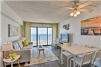 Bright Beach Condo with Ocean View and Balcony!
