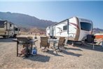 FunStays Glamping RV Rockwood Setup Site 2