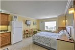 Daytona Beach Studio with Oceanfront Balcony and Pool!