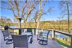 Lakefront Home with Fishing Dock and Fire Table!