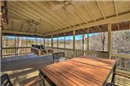 Rustic Ellijay Cabin with Fire Pit and Mtn Views!