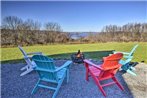 Hilltop Retreat and Spa with Lake Otisco Views!