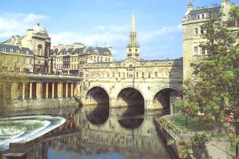 Bath Town Guide, Pulteney Bridge, 14K