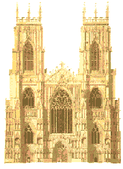 York Town Guide, York Minster Sketch, 12K